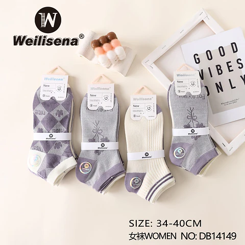 Docena de calcetas de algodón