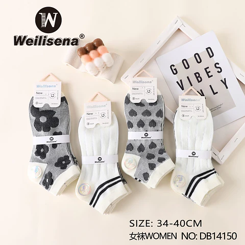 Docena de calcetas de algodón