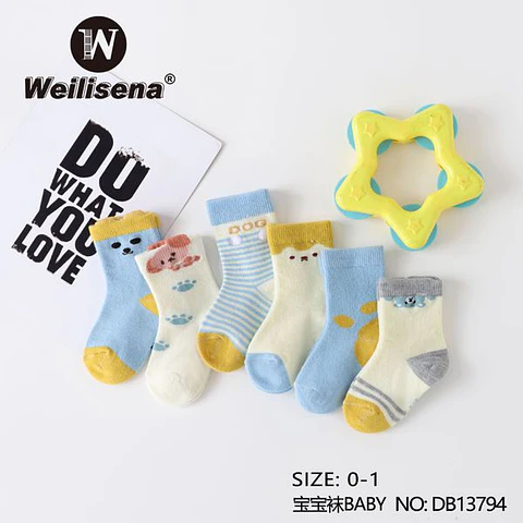 Docena de calcetas de bebe recien nacido