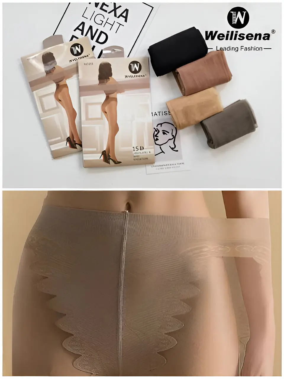 docena de Pantimedia semitransparente  1