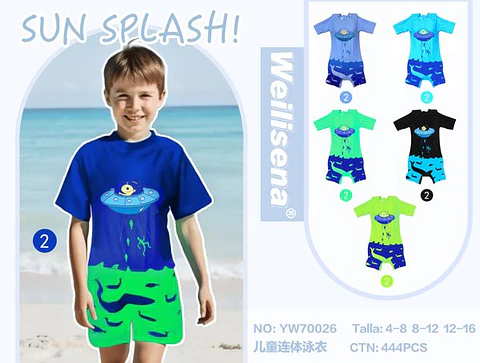 DOCENA TRAJE DE BAÑO DE NIÑO 