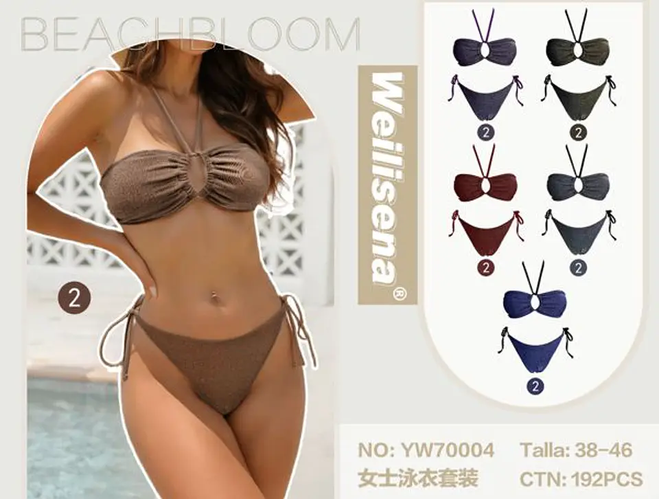 TRAJE DE BAÑO DE DAMA DOS PIEZAS 1