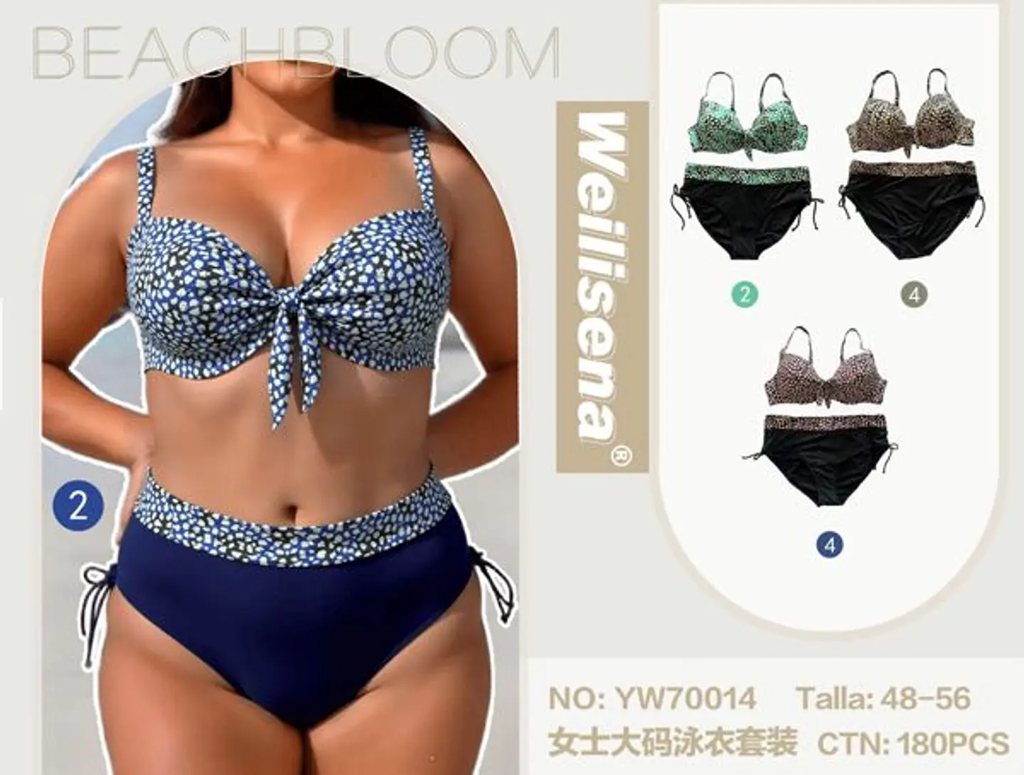 TRAJE DE BAÑO DE DAMA DOS PIEZAS 1