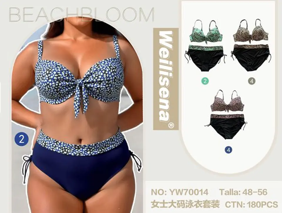 TRAJE DE BAÑO DE DAMA DOS PIEZAS 1