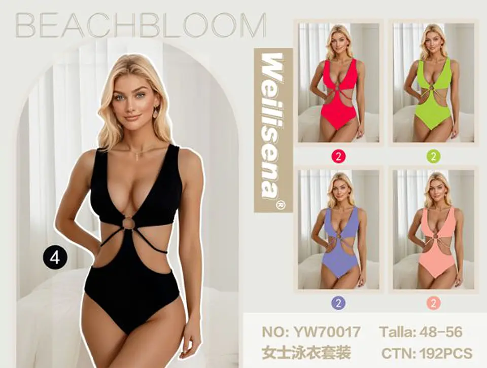 DOCENA TRAJE DE BAÑO DE BAÑO BODY  1