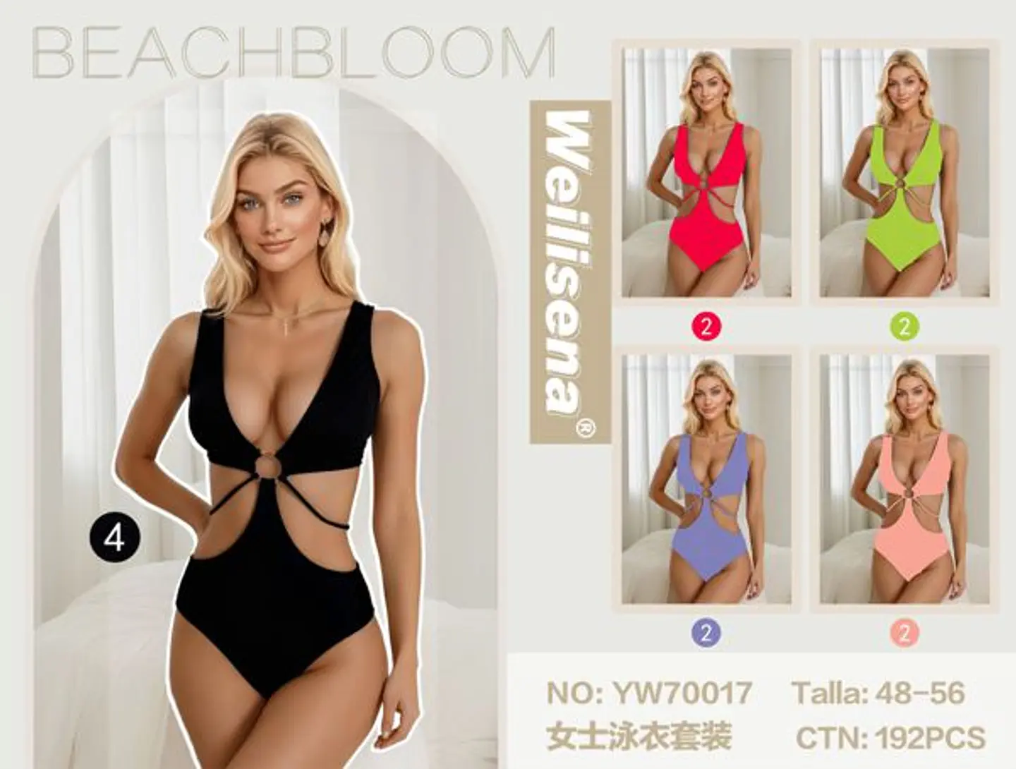 TRAJE DE BAÑO DE DAMA BODY 1