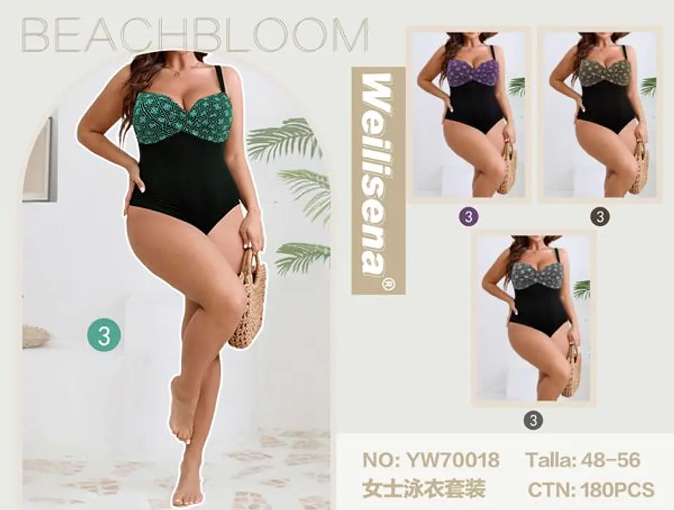 TRAJE DE BAÑO DE DAMA BODY 1