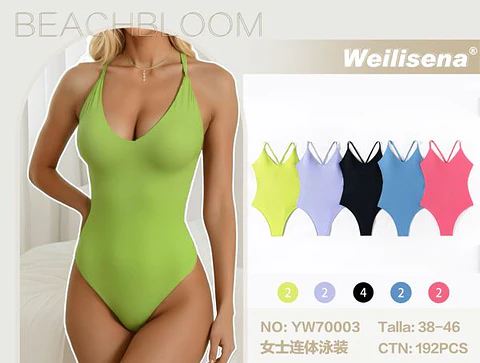 DOCENA TRAJE DE BAÑO DE BAÑO BODY 