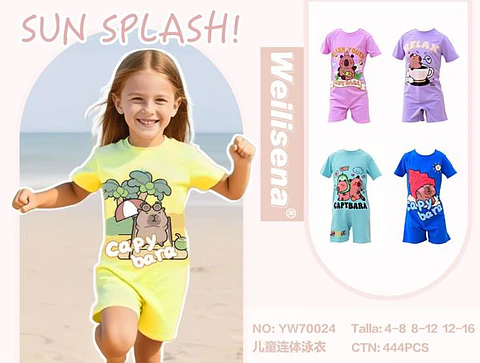 DOCENA TRAJE DE BAÑO DE NIÑA