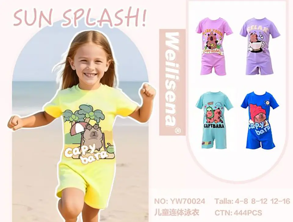 DOCENA TRAJE DE BAÑO DE NIÑA 1