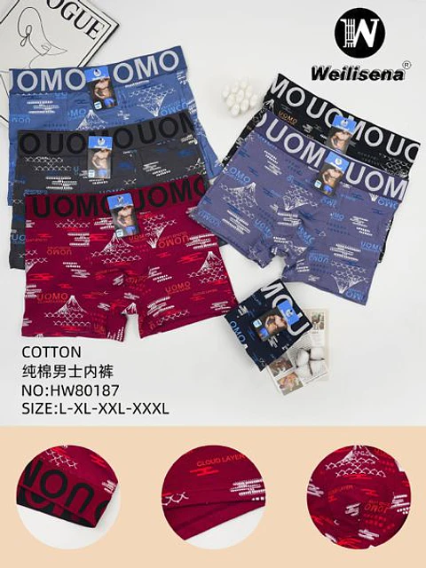 BOXER  DE CABALLERO ALGODON