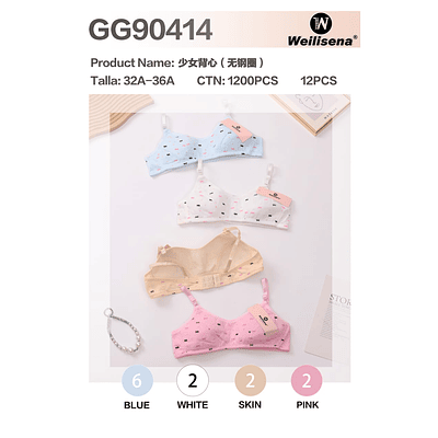 PETOS DE ALGODON NIÑA