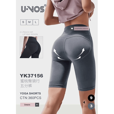 Byker deportivo con forma de melocoton