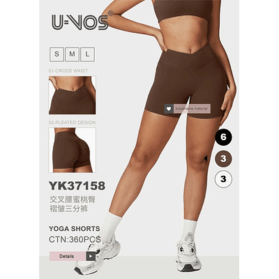 Short deportivo de mujer