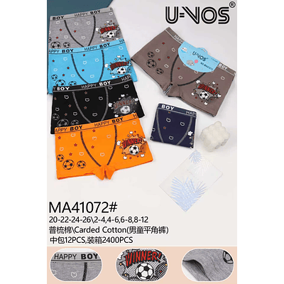 BOXER DE ALGODON PARA NIÑOS