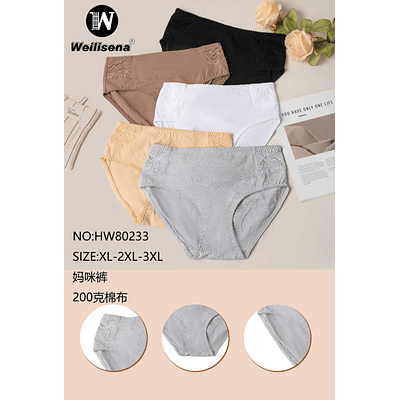 CALZON DE ALGODON  PARA DAMA