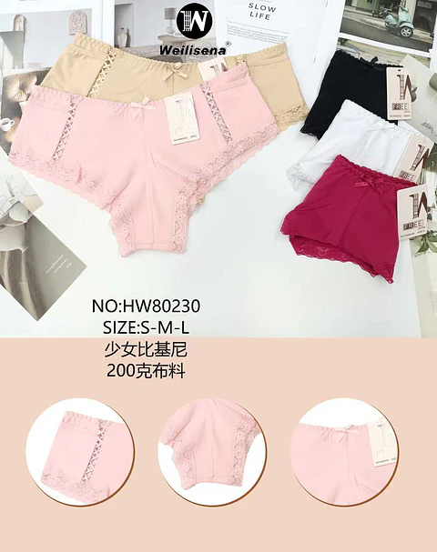 CALZON DE ALGODON  PARA DAMA