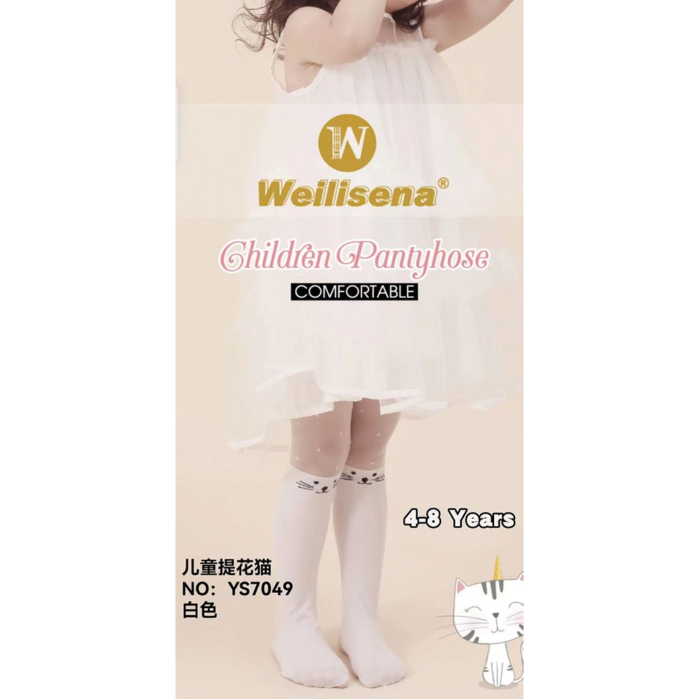 Medias Panty Para Niña