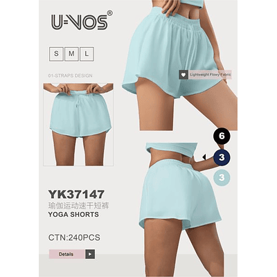 SHORTS DE YOGA 
