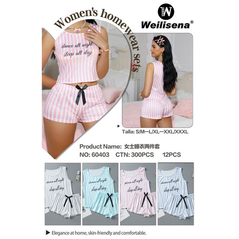 Conjunto de pijama de mujer