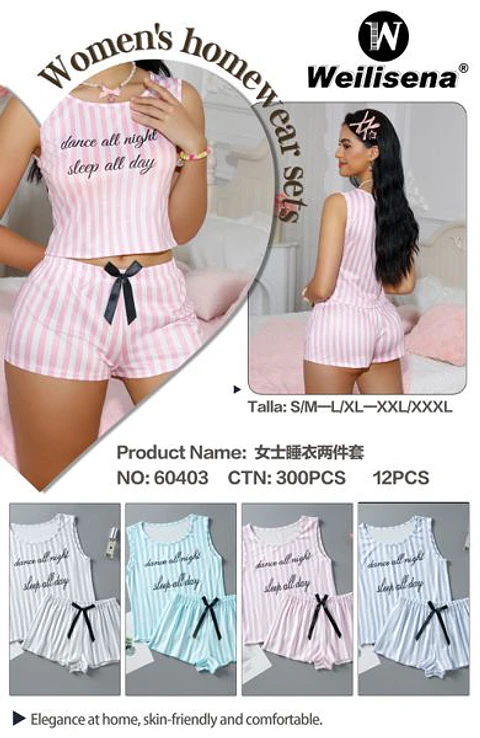 Conjunto de pijama de mujer