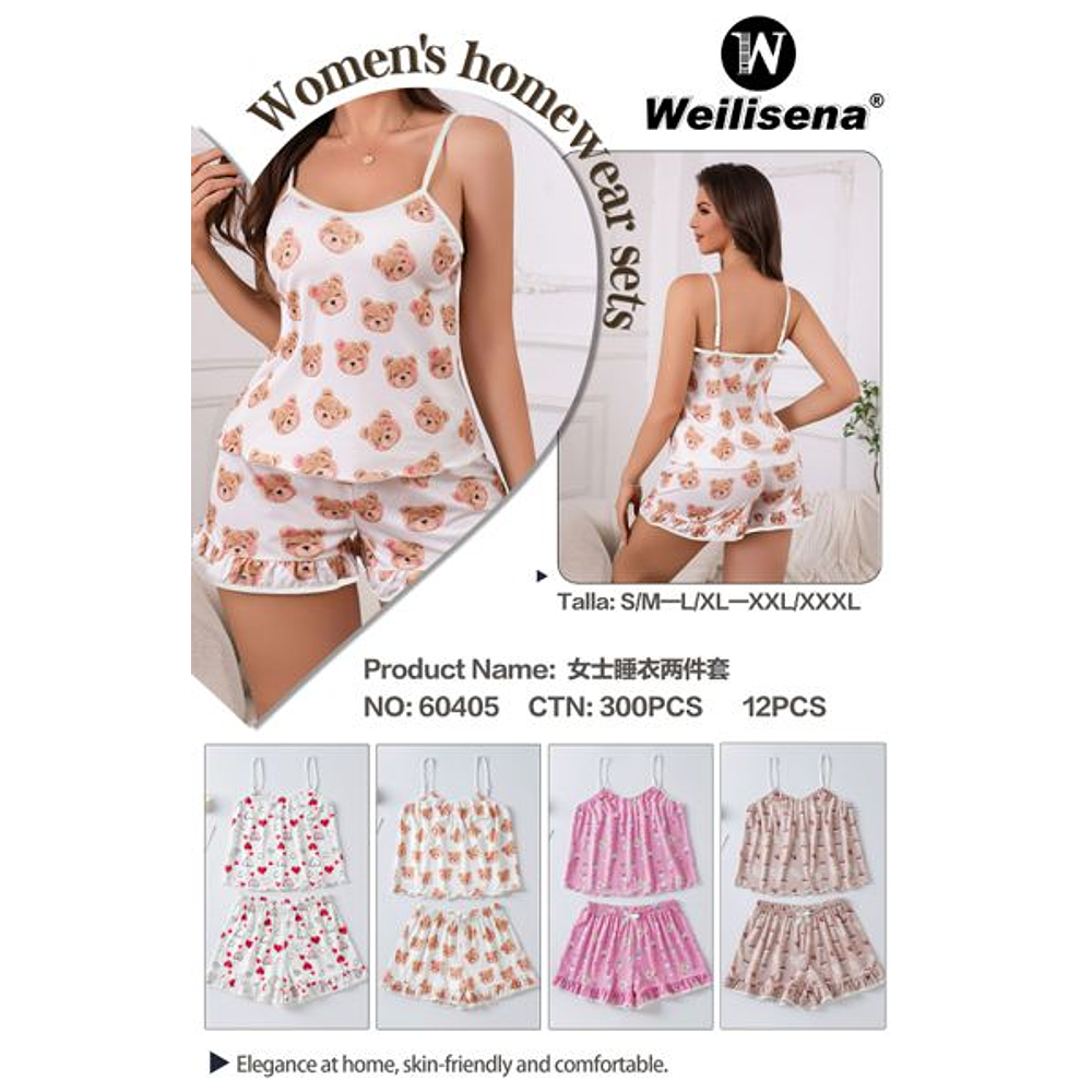 CONJUNTO DE PIJAMA DE 2 PIEZAS 