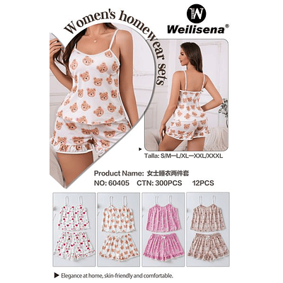 CONJUNTO DE PIJAMA DE 2 PIEZAS 