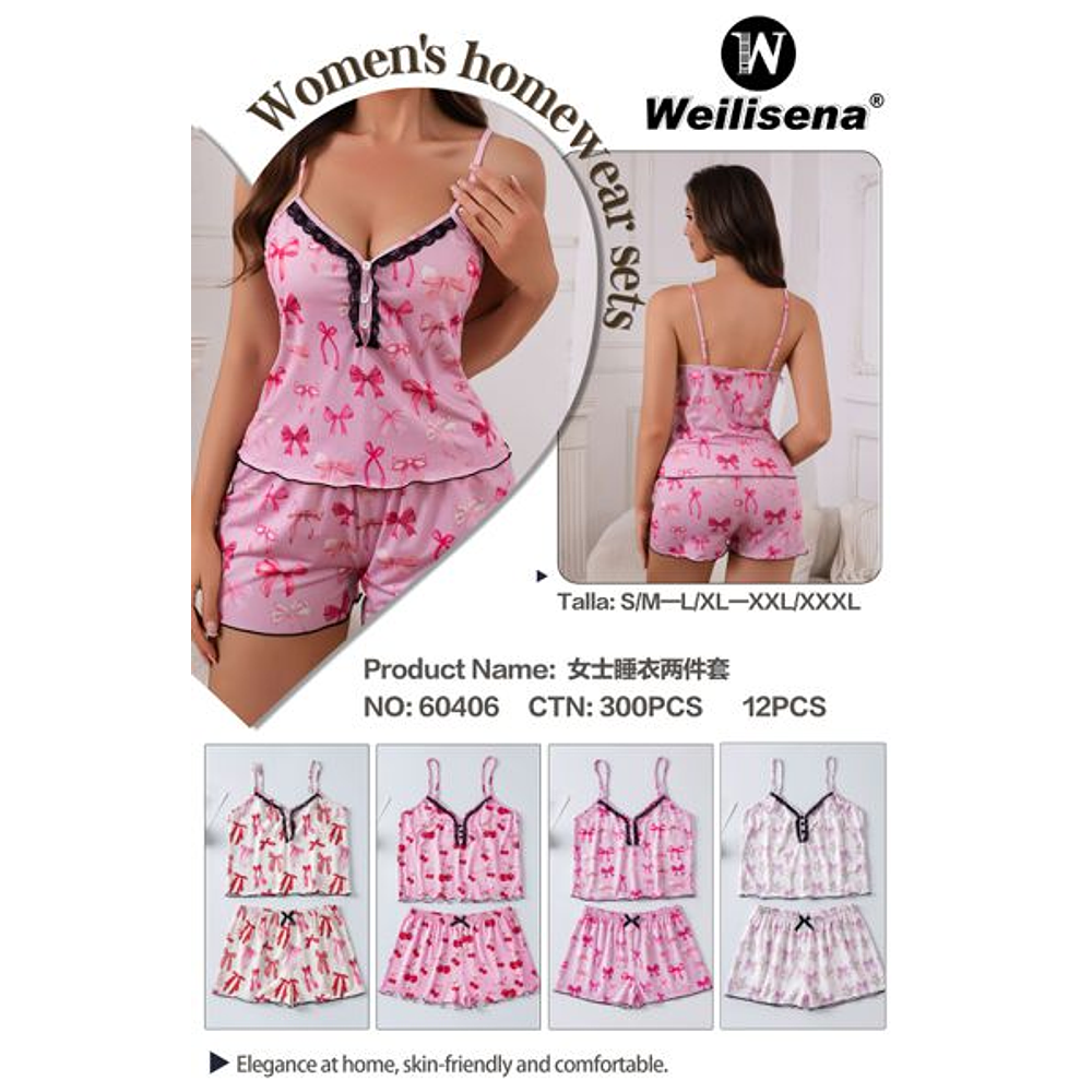 CONUNTO DE PIJAMAS DE 2 PIEZAS