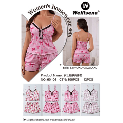 CONUNTO DE PIJAMAS DE 2 PIEZAS