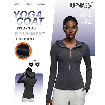 Abrigo para yoga