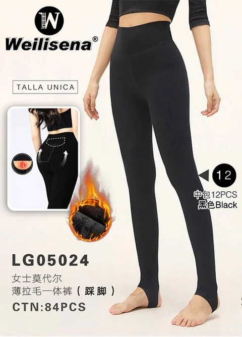 PANTY POLAR CON PIE LG05024