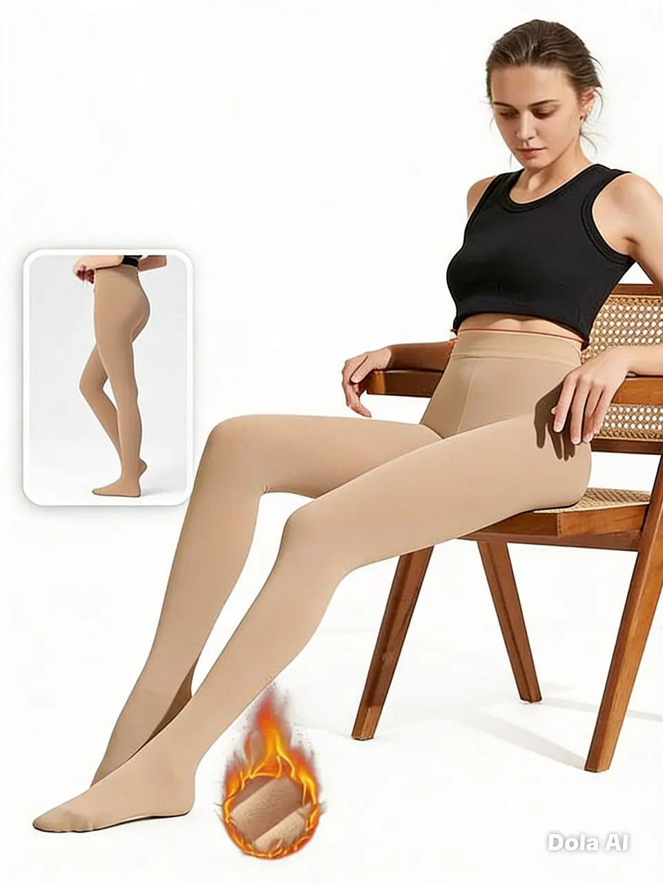 CALZA POLAR CON PIE LG05031 2