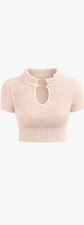 BLUSA ESCOTE ONDULADO XC47003 - Miniatura 5