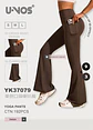 CALZA FLARE CON BOLSILLO YK37079 - Miniatura 1
