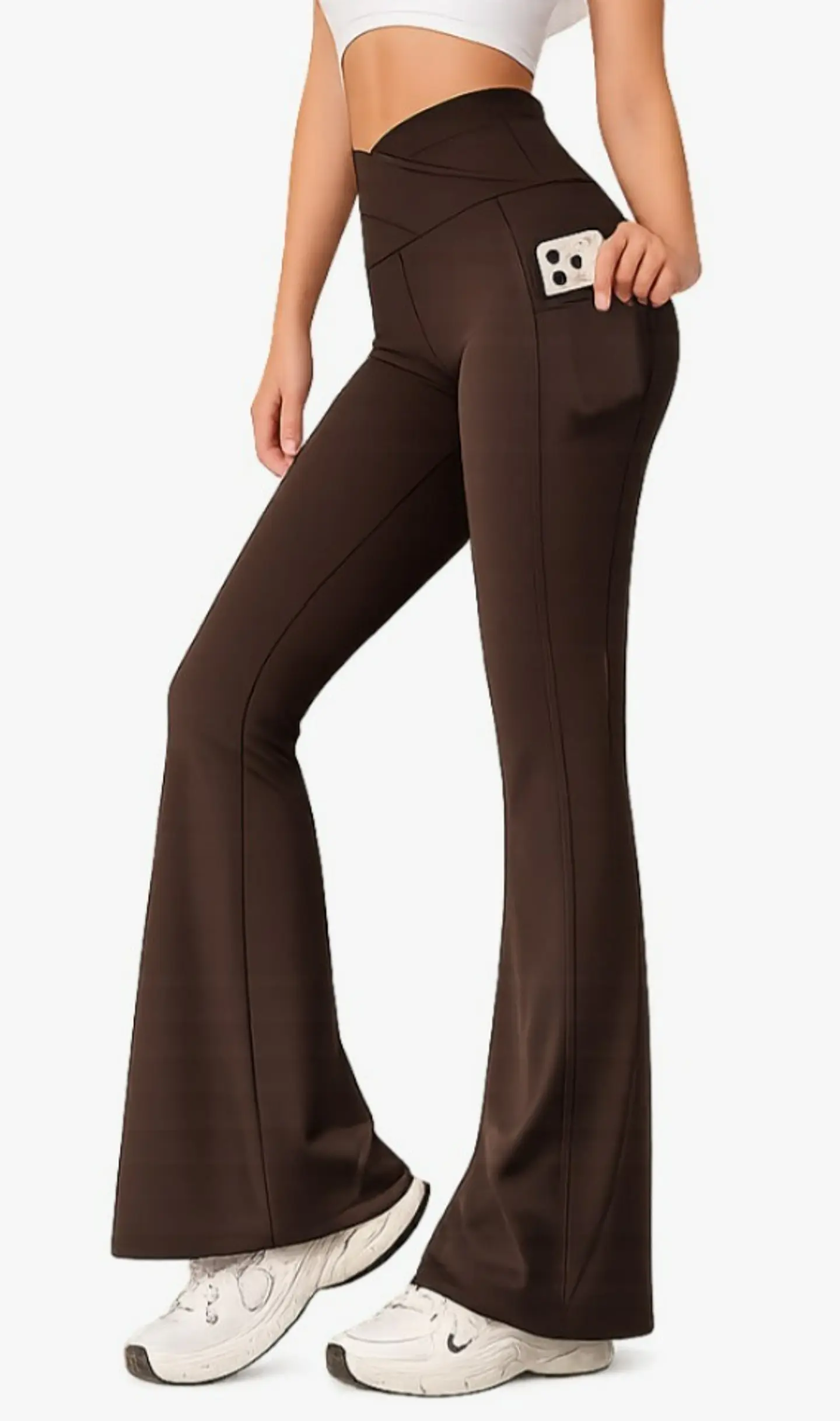 CALZA FLARE CON BOLSILLO YK37079 2