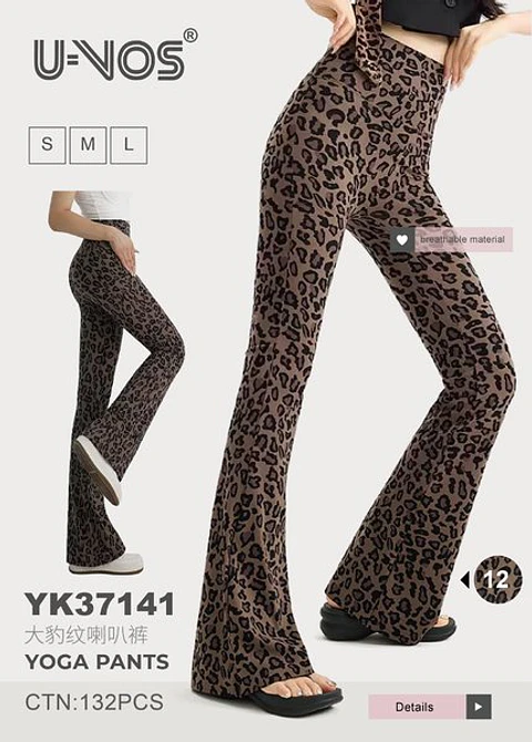 CALZA FLARE ANIMAL PRINT YK37141