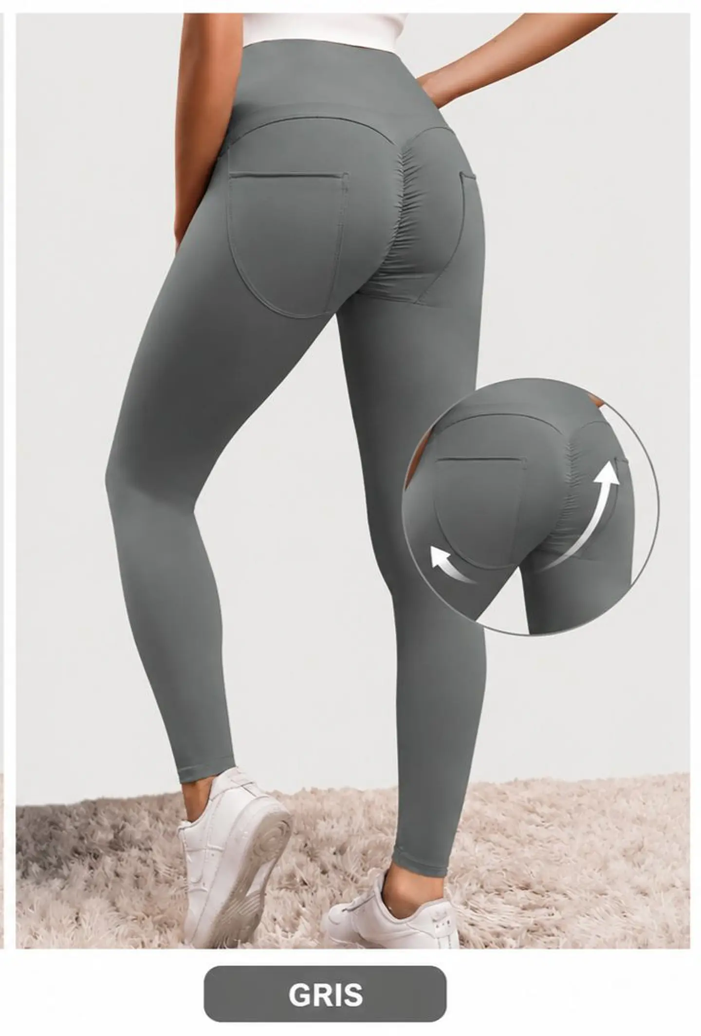 CALZA PITILLO PUSH UP YK37028 2