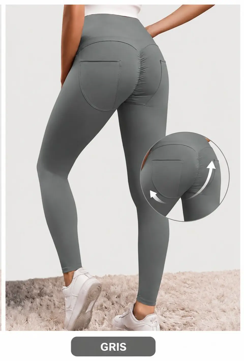 CALZA PITILLO PUSH UP YK37028 2