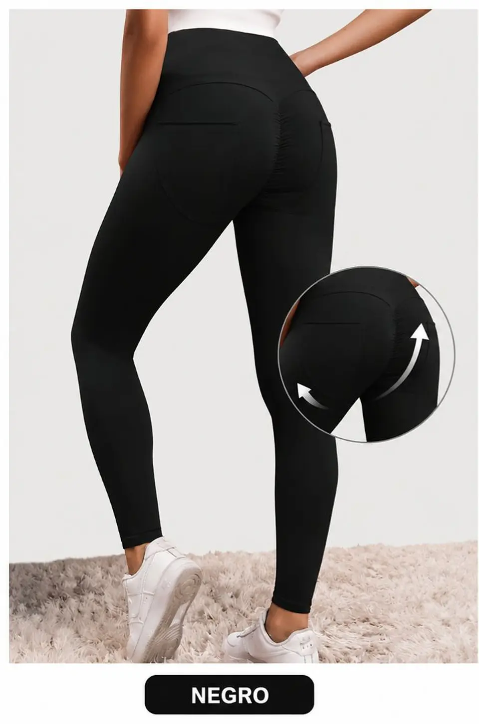CALZA PITILLO PUSH UP YK37028 3