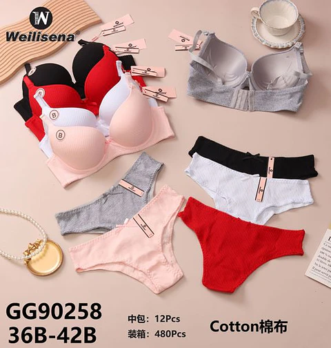 Conjunto algodón copa B GG90258
