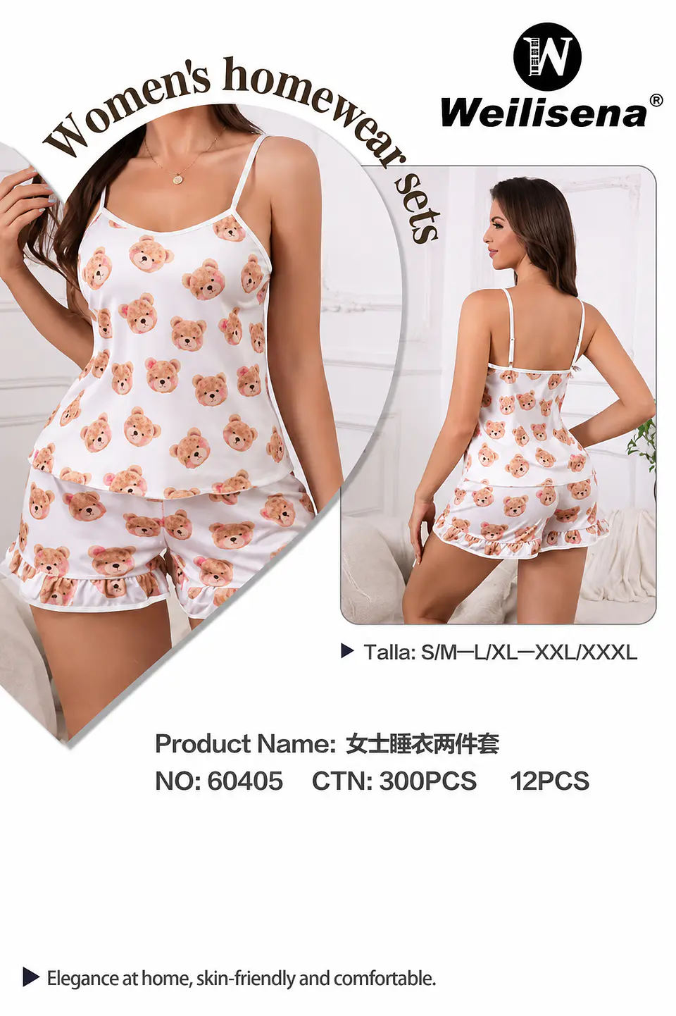 PIJAMA SATIN + PIJAMA CORTA 2