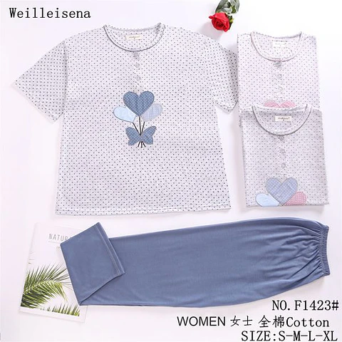 PIJAMA CORAZON F1423