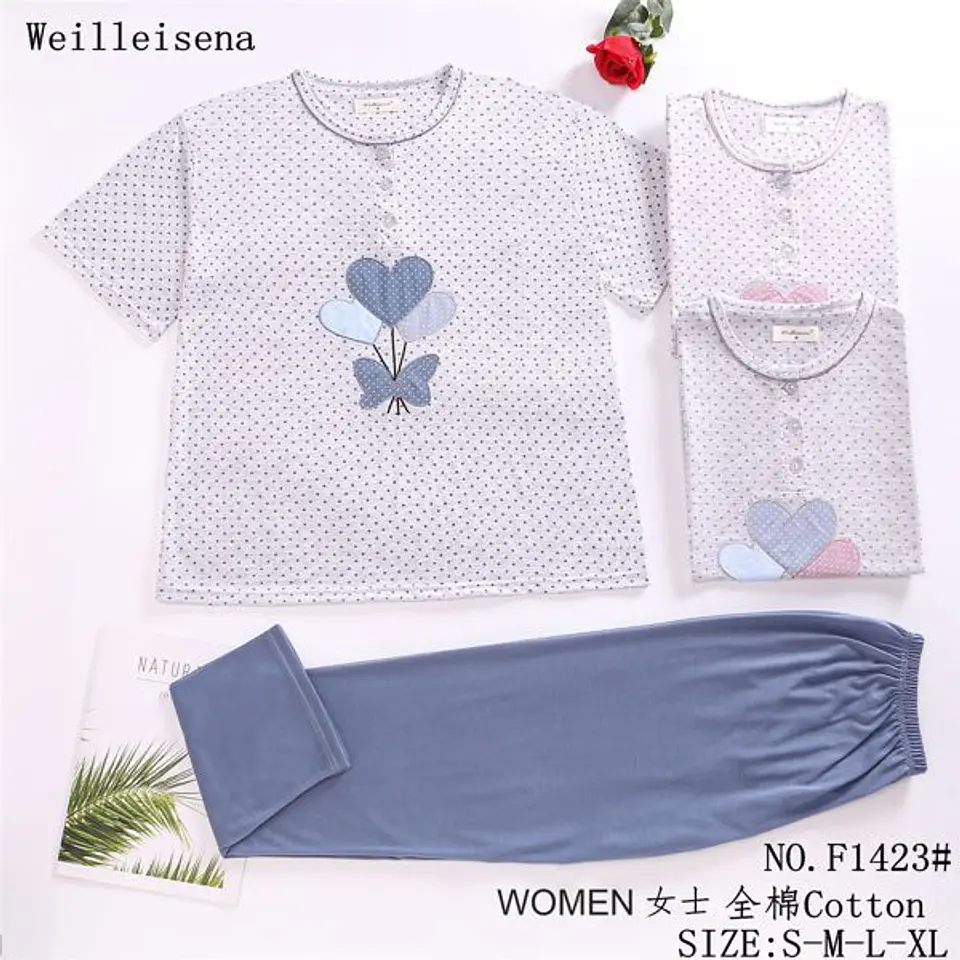 PIJAMA CORAZON F1423 1