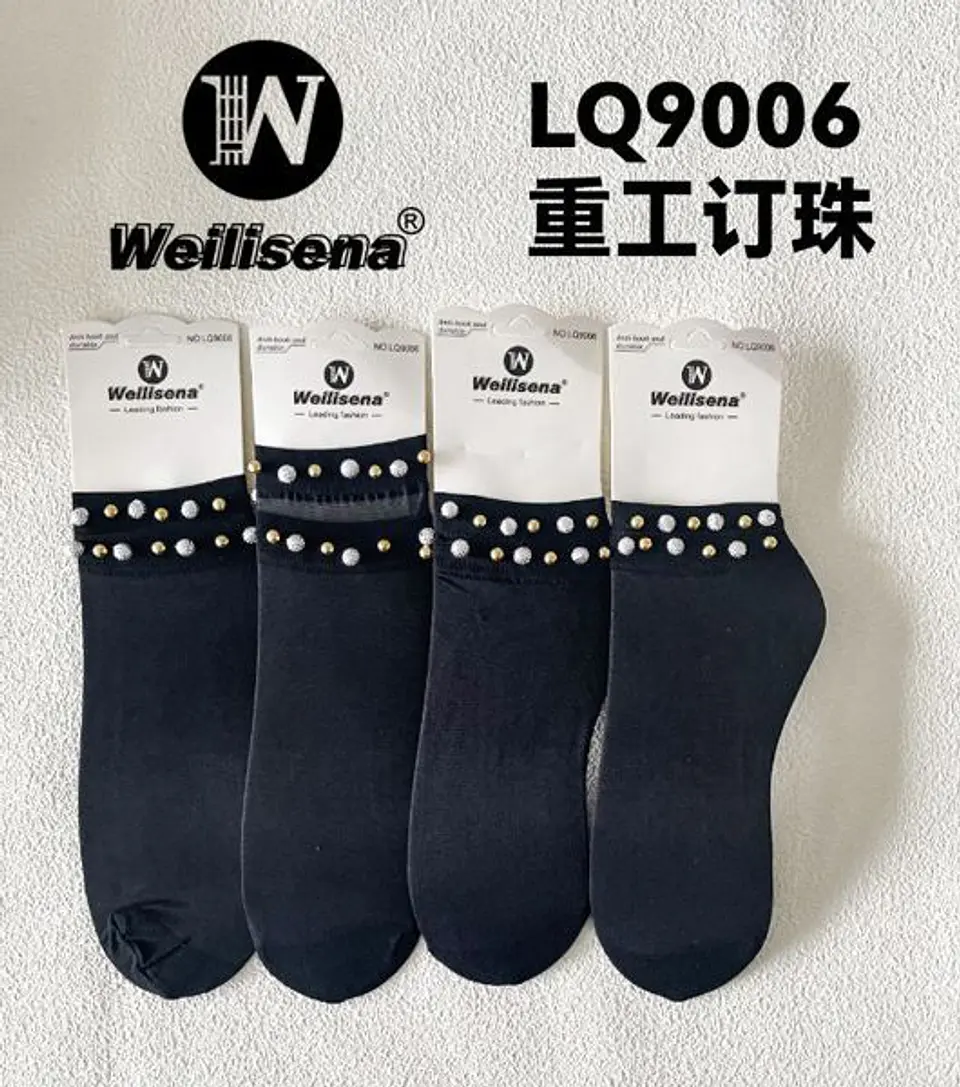 MEDIAS MALLA PERLITAS LQ9006  1
