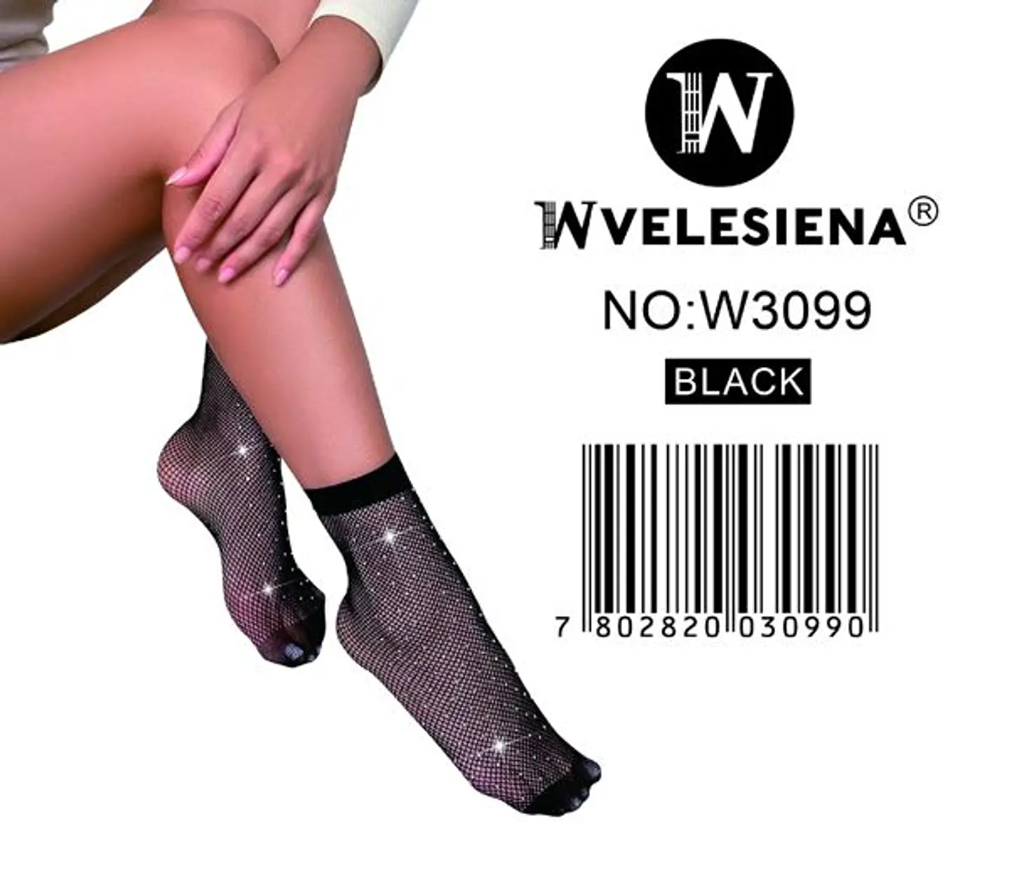 MEDIAS MALLA BRILLANTES W3099 1
