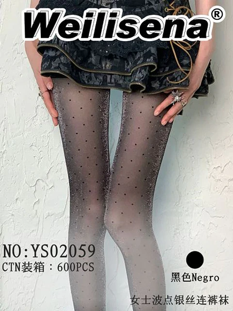 MEDIAS PANTY BRILLO YS02059