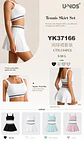 Conjunto Deportivo Falda Tennis – YK37166 - Miniatura 1