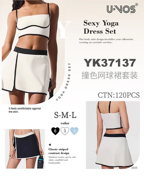 CONJUNTO FALDA+PETO YK37137