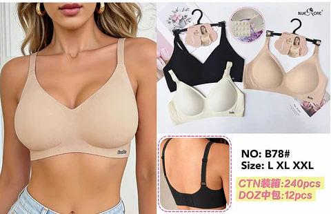 DOCENA DE BRASIER CONFORT B78