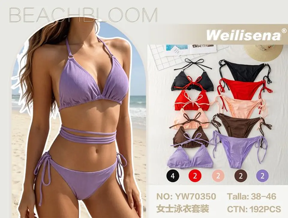 DOCENA DE TRAJE DE BAÑO DE 2PCS 1